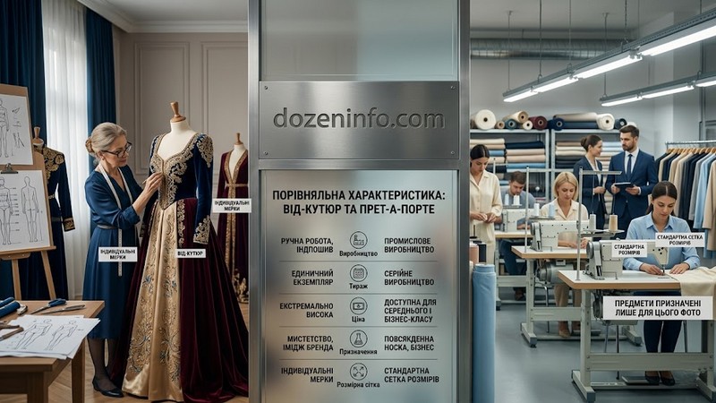 Сравнительная характеристика: От-кутюр и Прет-а-порте