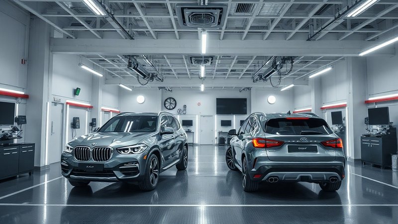 Компания Ford запускает масштабную отзывную кампанию, затрагивающую более десяти тысяч автомобилей свежего модельного года. Стильный корпоративный автотехнический центр с передовым диагностическ