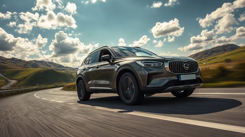 Конец эры прожорливых SUV: протестированы дизельные кроссоверы с рекордным запасом хода Полноприводный семейный дизельный кроссовер едет по скоростной трассе