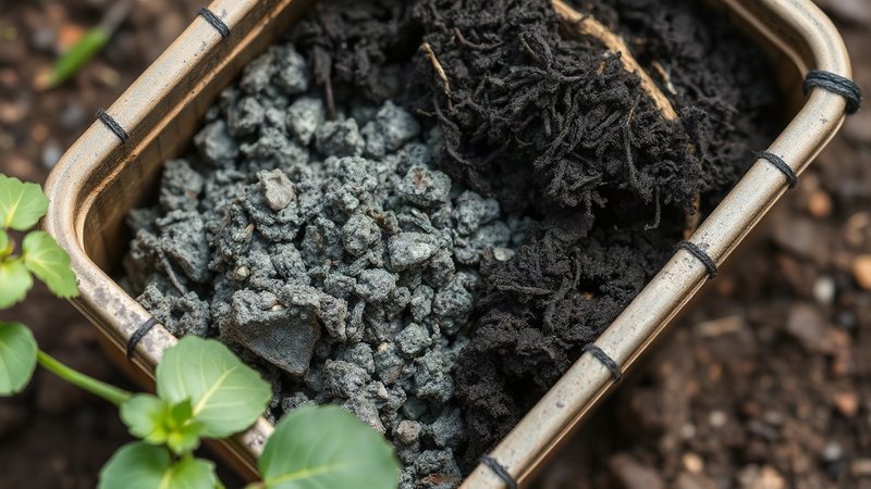 Применение торфа и сапропеля в органическом земледелии: раскисление и улучшение структуры Рассыпчатый темный низинный торф и серый сухой сапропель в садовом вед